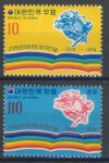 Jižní Korea známky Mi 938-39