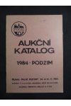 Aukční katalog - Pofis 1984