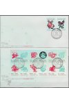 Christmas Islands známky FDC Mi 689-702