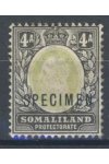 British Somaliland známky Mi 25 Specimen