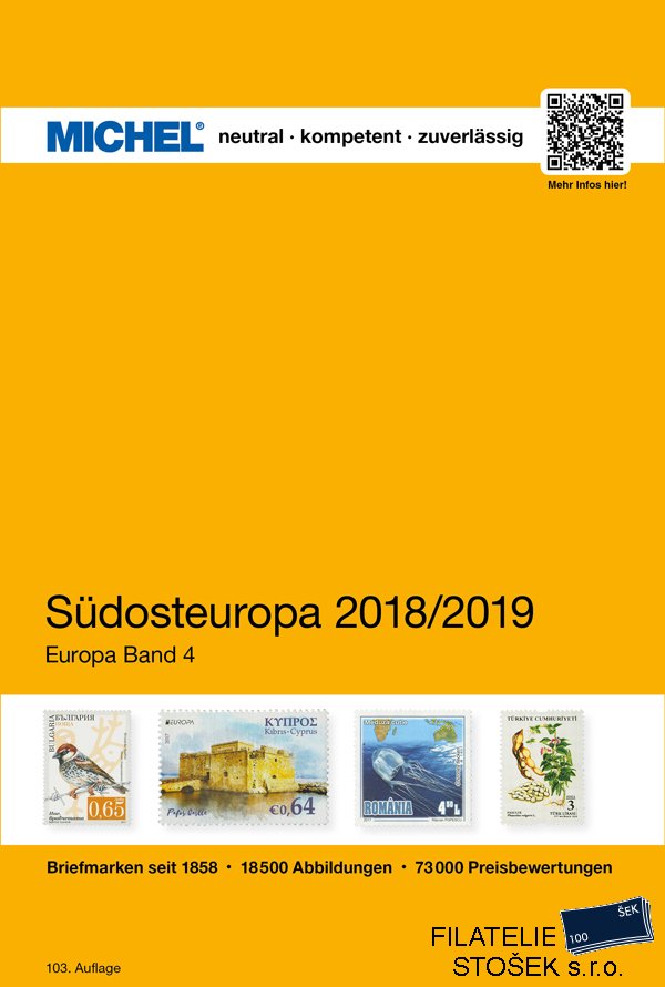 Katalog Michel - Südosteuropa 2018 - Díl 4