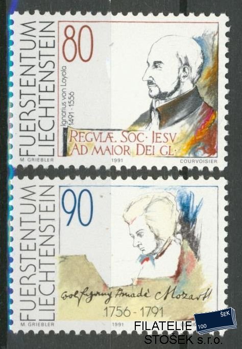 Liechtenstein známky Mi 1013-4