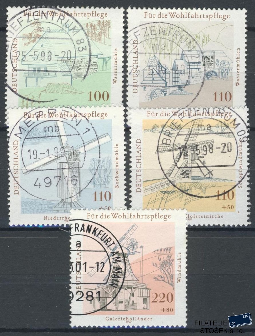 Bundes známky Mi 1948-52