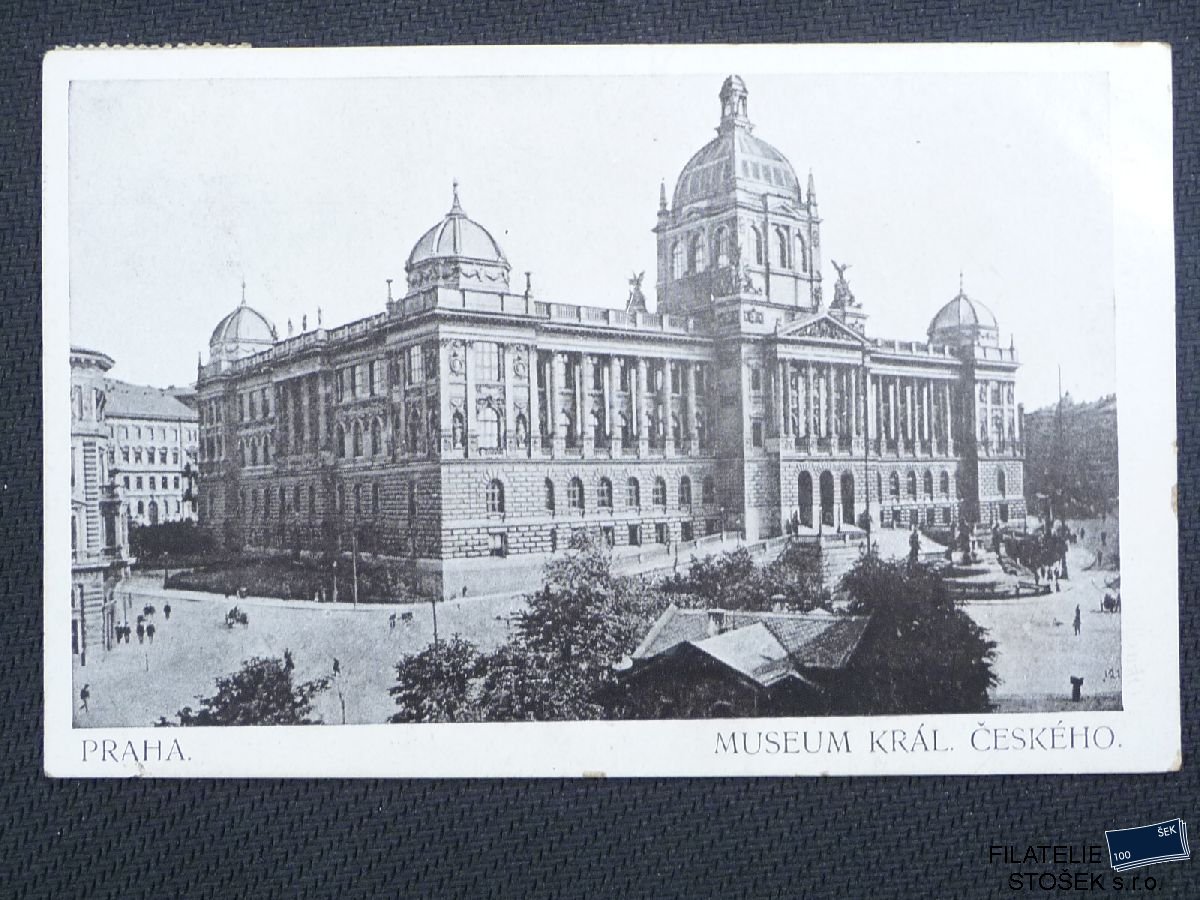 Pohlednice - Praha - Museum Království Českého