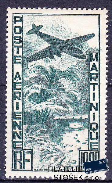 Martinique známky Yv PA 14