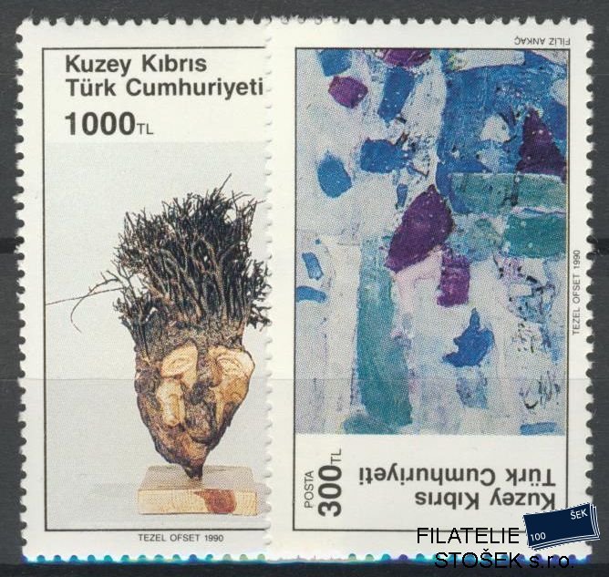 Turecký Kypr známky Mi 281-82