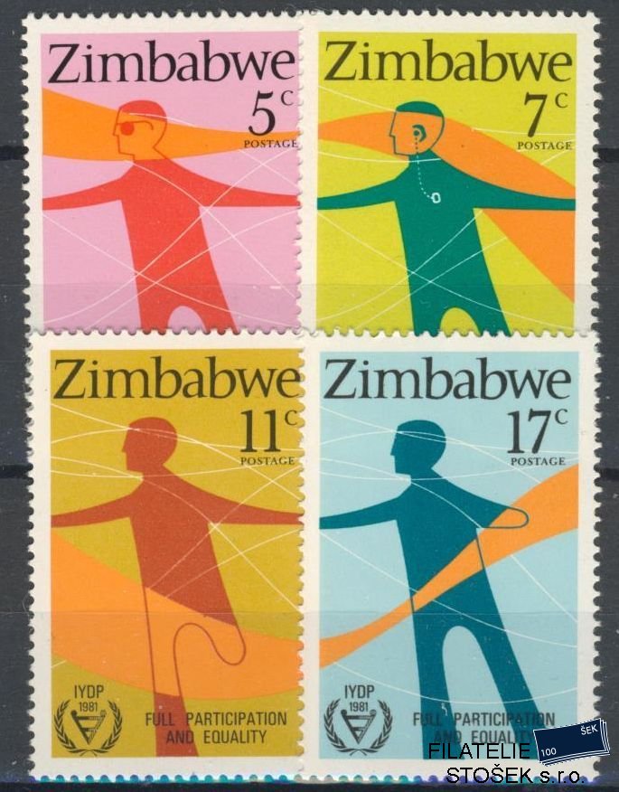 Zimbabwe známky Mi 251-4