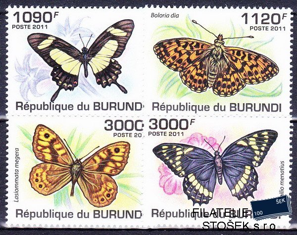 Burundi známky Mi 2118-21