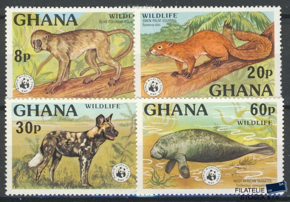 Ghana známky Mi 702-5