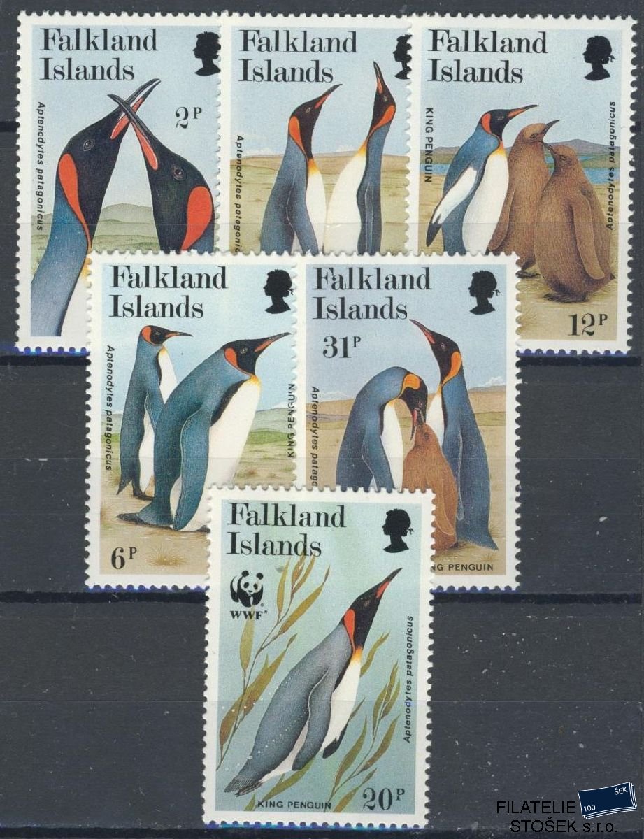 Falkland Islands známky Mi 538-41