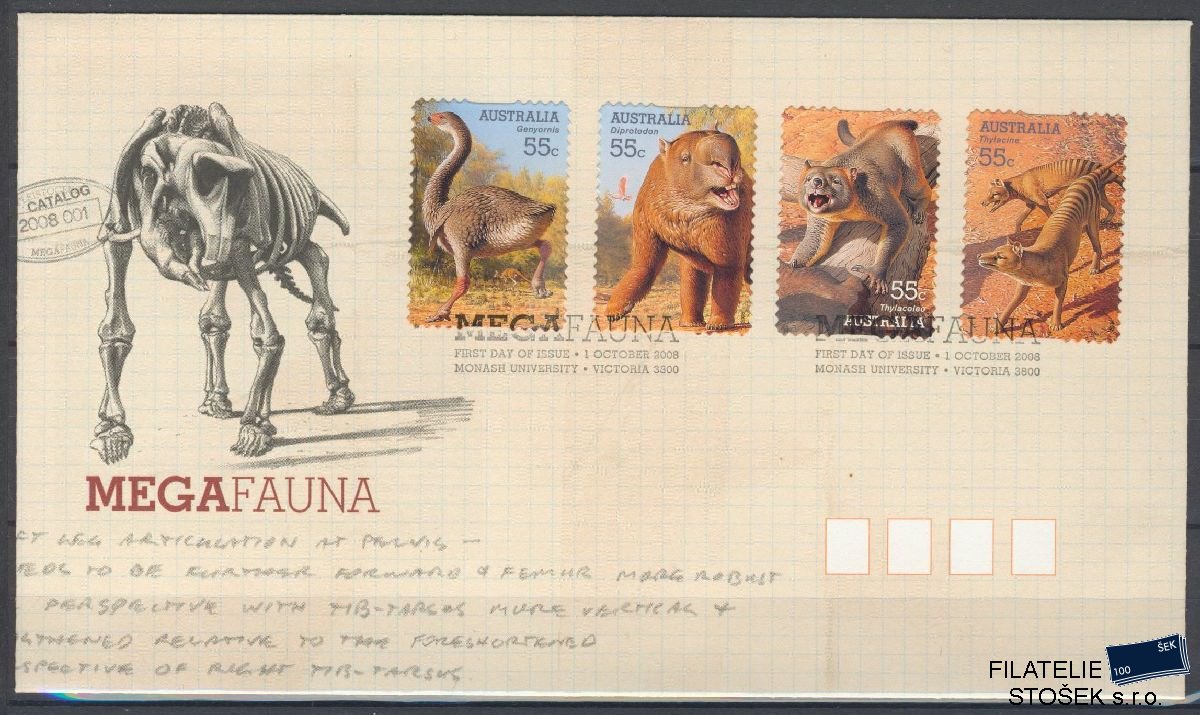 Austrálie známky FDC Mi 3108-11