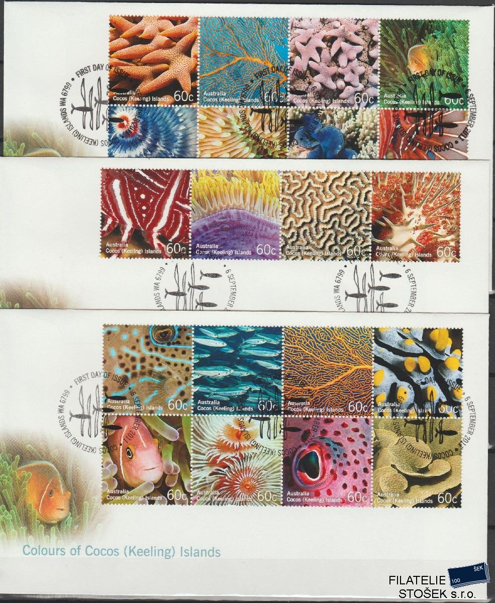 Cocos Islands známky FDC Mi 464-83