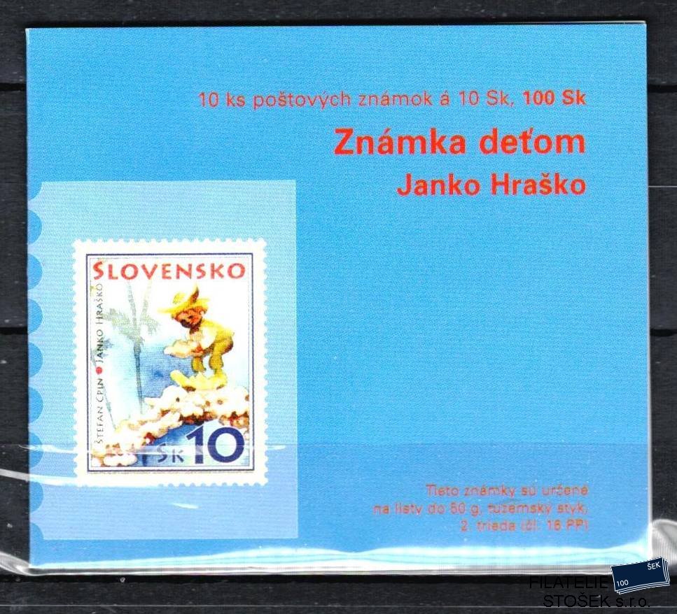 Slovensko známky 0398 známkový sešitek 58