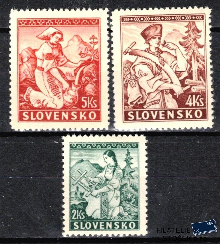 Slovensko známky 40-2