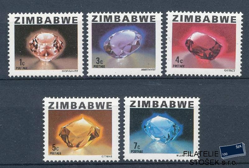 Zimbabwe známky Mi 227- 31 NEROSTY