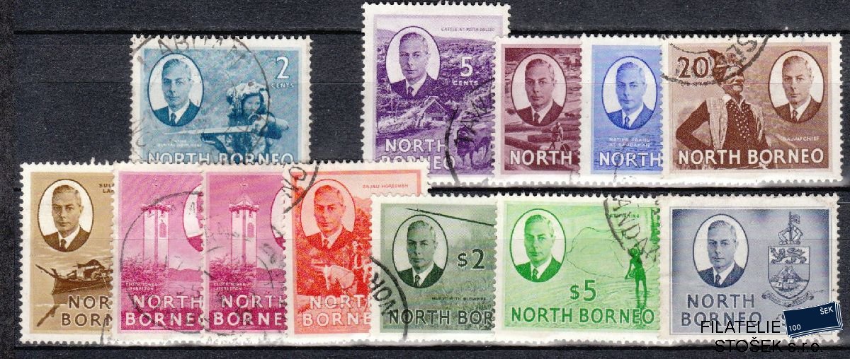 North Borneo známky Mi 277-92 NK