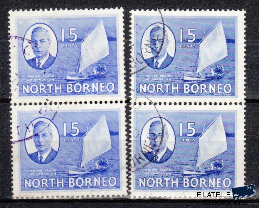 North Borneo známky Mi 284 pásky