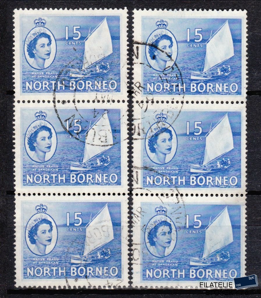 North Borneo známky Mi 301 Pásky