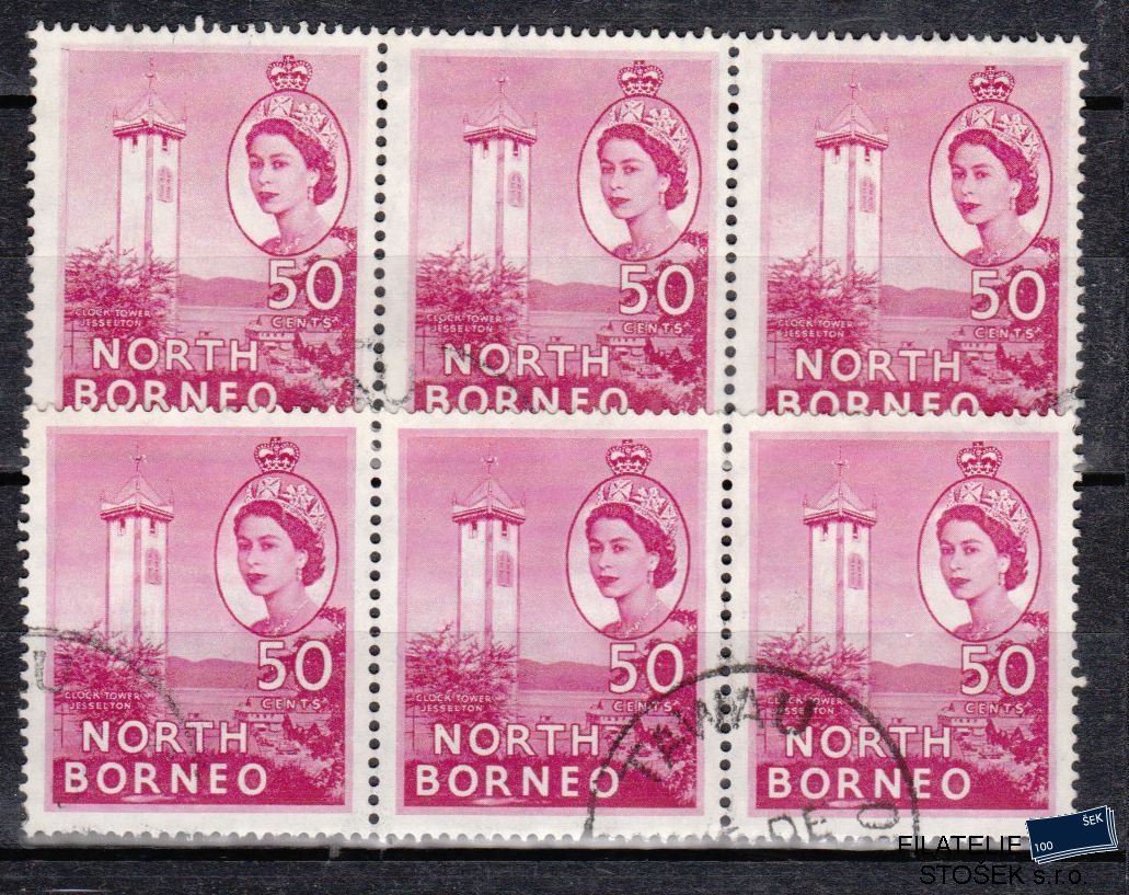 North Borneo známky Mi 304 Pásky