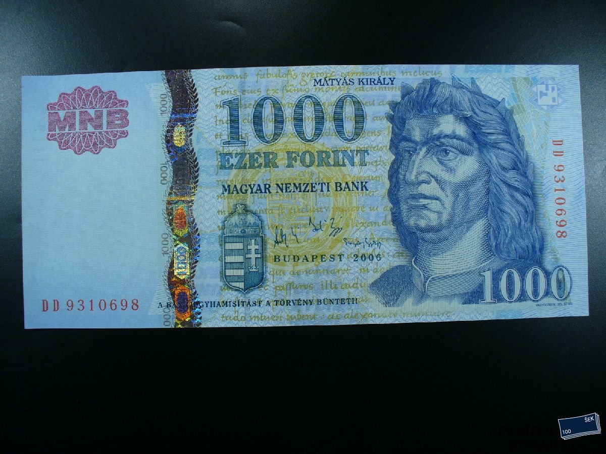 Maďarsko - nepoužitá bankovka - 1000 Forint