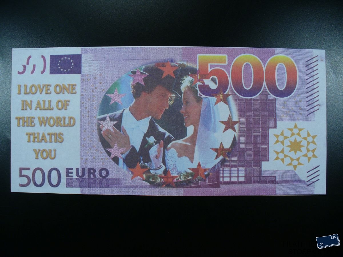 Euro - poukázka - 500 Euro