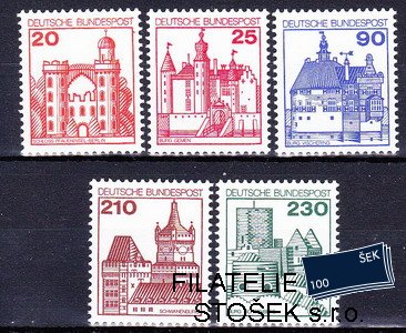 Bundes známky Mi 0995-9