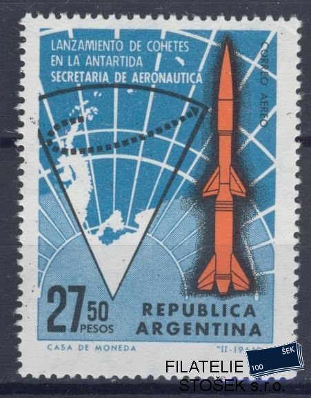 Argentina známky Mi 898 - Kosmos